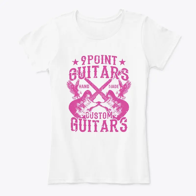 Pink Eagle 9 Point Guitars Collection