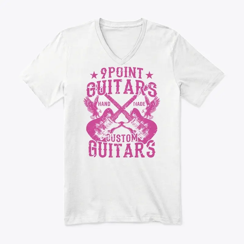 Pink Eagle 9 Point Guitars Collection