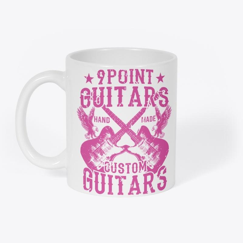 Pink Eagle 9 Point Guitars Collection