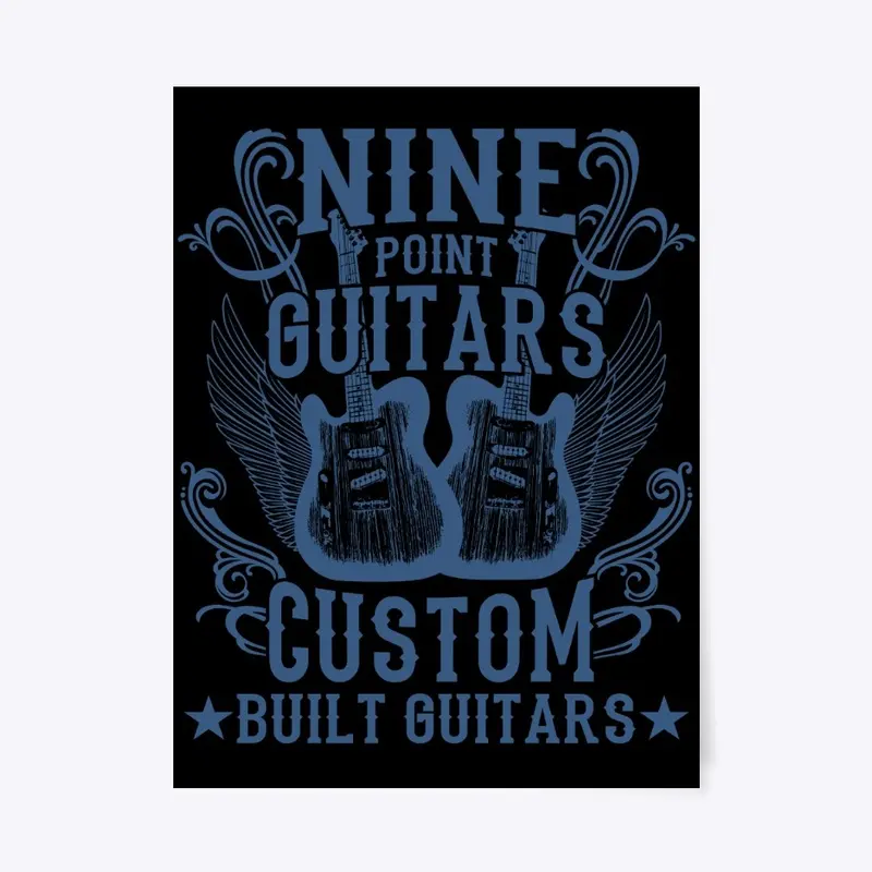 Flying 9 Point Guitars Collection