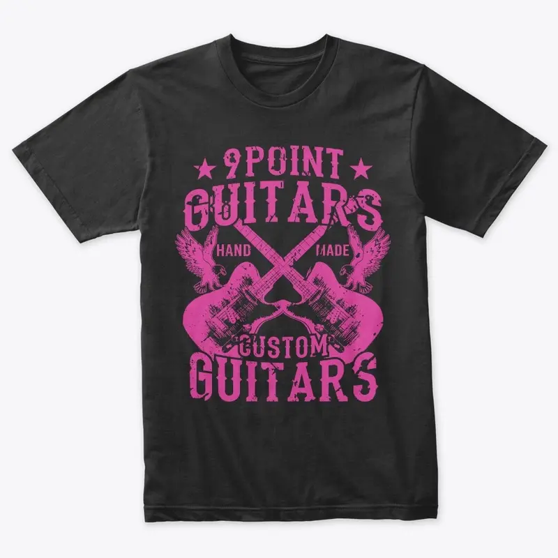 Pink Eagle 9 Point Guitars Collection